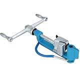 BAND-IT C00169 Standard Banding Tool – 1/4" to 3/4" Wide (0.015" - 0.030" Thick) Alloy, Galvanized & Stainless Steel Strapping Tensioner with Built-in Cutter for Industrial Applications
