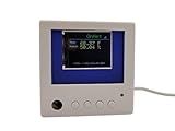 pp-Code WiFi Temperature and Humidity Sensor, Thermometer, Monitor From Anywhere, Email, SMS Alerts, Ideal for Server Room, Lab, Greenhouse, Pets