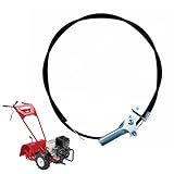 GW-9015 Throttle Choke Cable for T-Bilt Models:Horse Tiller 6HP Tecumseh Engines (Total Length: 53-5/8" Cable Length:57.5") (1pc)