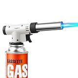 FAPEND Culinary Professional Butane Torch | Kitchen Blow Lighter with Adjustable Flame, Reverse Use for Creme Brulee, BBQ, Baking, Jewelry | Butane Fuel Not Included | Made in Japan