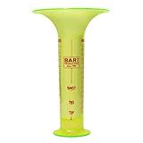 Pour Tester for Bartenders - Liquid Measuring Tool w/ 1 Ounce Shot Line and Measurements up to 2.5 Oz (75ml) - Fits in Shaker Tin - Use for Restaurant Bar Training and Testing Kits
