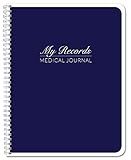 BookFactory Personal Medical Journal/My Medical History Logbook/Daily Medications Log Book/Medicine, Treatment, Doctor Visit Tracking Records - Wire-O, 100 Pages 8.5” x 11” (Made in USA)