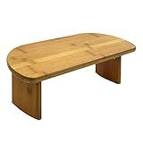 Bean Products Bamboo Foldable Meditation Bench – Supportive and Portable Folding Kneeling Stool for Zen Practice – Ergonomic Design for Seiza, Meditation, Prayer and Travel – Made in USA