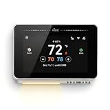 Vine Smart Thermostat for House with Nightlight, 4.3 Inches WiFi Thermostats for Home Compatible with Alexa and Google Assistant, 7day x 8period Programmable, C-Wire Required