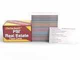 PSI Real Estate Exam Prep Study Cards 2026-2027: PSI Real Estate Review with Practice Test Questions for The National License [Full Color Cards]