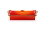 Le Creuset Enameled Cast Iron Pâté Terrine, 2 qt., Flame