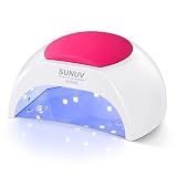 SUNUV UV Light for Gel Nail, Professional UV LED Nail Lamp SUN2C Rose