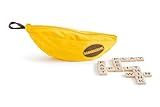 Bananagrams Classic Word Game – Fast-Paced Spelling & Anagram, Family & Travel Game, 144 Letter Tiles in Portable Banana Pouch, 1–8 Players, Educational Wordplay Fun for Ages 7+