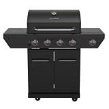 Nexgrill 4-Burner Propane Gas Grill with 2-In-1 Charcoal Tray & Side Burner, Stainless Steel Frame, 626 SQ In Total Cooking Space, 60,000 BTUs, BBQ Grill Perfect for Outdoor Gatherings - 720-1141