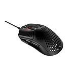 HyperX Pulsefire Haste – Gaming Mouse, Ultra-Lightweight, 59g, Honeycomb Shell, Hex Design, RGB, HyperFlex USB Cable, Up to 16000 DPI, 6 Programmable Buttons,Black