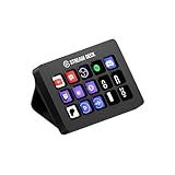 Elgato Stream Deck MK.2 – Studio Controller, 15 macro keys, trigger actions in apps and software like OBS, Twitch, ​YouTube and more, USB, works with Mac and PC