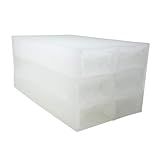 Blended Waxes, Inc. Household Paraffin Wax Blocks for Candle Making, Canning, Waterproofing, Metal Preservation, and a Variety of Other Applications (1lb. Blocks - 6 Blocks)