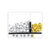 HUGE HAPPINESS Unusual Lottery Number Picker, Use for Play Mega Millions Lotto Game, Funny Desk Toys for Office, Pursue Your Fortune Dream, Novelty Gifts for Coworkers and Friends (10x7.5cm)