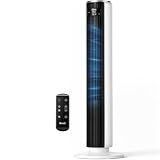 Levoit Tower Fan for Bedroom, 28ft/s Fans that Blow Cold Air, 28dB Quiet