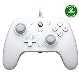 GameSir G7 SE Wired Controller for Xbox Series X|S, Xbox One & Windows 10/11, Plug and Play Gaming Gamepad with Hall Effect Joysticks/Hall Trigger, 3.5mm Audio Jack (White)