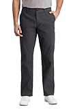 UNIONBAY mens Rainier Lightweight Comfort Travel Tech Chino Hiking Pants, Charcoal, 34W x 30L US