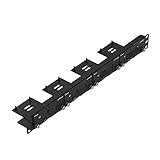 UCTRONICS Front Removable 1U Rack Mount for Raspberry Pi, with 4 Mounting Brackets for Raspberry Pi 5, 4B, 3B+/3B, and Other B Models