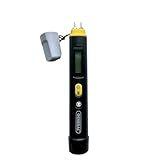 General Tools Compact Digital Moisture Meter MMP100 – Pin-Style Tool Detects Moisture in Wood and Building Materials to Help Identify Targeted Moisture Levels and Prevent Water Damage