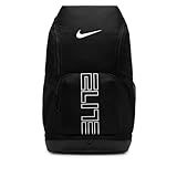 Nike, Unisex, Varsity Elite Backpack (32L), Black/Black/Metallic Silver, One Size