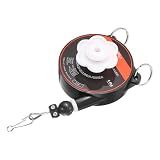 PATIKIL Retractable Spring Balancer, 1.3-6.6lbs (0.6-3kg) Bearing Spring Tool Load Balancer 6.6 Feet Adjustable Cable Retractor Holder for Assembly Line Hanging, Black