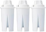 Amazon Basics Enhanced Water Filters for Pitcher, Brita Compatible, 3-Pack