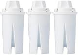 Amazon Basics Enhanced Water Filters for Pitcher, Brita Compatible, 3-Pack