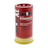 SafeNDry XL Gun Safe Dehumidifier - Portable Moisture Absorber, Prevents Corrosion, 450g Reusable Indicating Silica Gel Desiccant Canister for 60 Cubic Feet