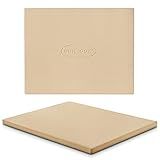 Unicook Pizza Stone, Heavy Duty Cordierite Pizza Pan for Oven and Grill, Thermal Shock Resistant Baking Stone for Bread, 15 X 12 Inch Rectangular, 6.8 lbs