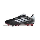 Adidas Unisex-Adult Goletto IX Firm Ground/Multi Ground Soccer, Black/White/Better Scarlet, 7