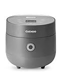 CUCKOO Micom Rice Cooker 6-Cup Uncooked / 12-Cup Cooked with Nonstick Inner Pot, Versatile Rice Maker with 9 Menu Options, Fuzzy Logic Technology, Auto Clean, Quick Rice Mode, Gray (CR-0675FG)