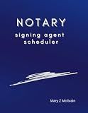 Notary Signing Agent Scheduler: Appointment Planner designed for the unique scheduling needs of Notary Signing Agents