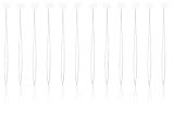 12pcs Needle Threaders for Embroidery Floss Stitching Craft Tool for DIY Hand Sewing, 20cm