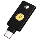 Yubico - YubiKey 5C NFC - Multi-Factor authentication (MFA) Security Key and passkey, Connect via USB-C or NFC, FIDO Certified - Protect Your Online Accounts