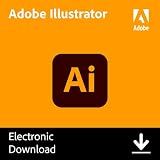 Adobe Illustrator | Vector graphic design software | 12-month Subscription with auto-renewal, PC/Mac