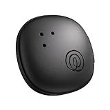 Life360 Tile Sticker - Small Bluetooth Tracker, Remote Finder and Item Locator for Bikes, Glasses and More. Both iOS and Android Compatible. Phone Finder. 1-Pack (Black)
