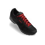 Giro Gauge Men's Mountain Bike Shoe, Black/Bright Red, US 11-11.5 / EU 45