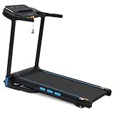 Heavy Duty Foldable Treadmill with Adjustable Incline Compact Walking Pad with Sturdy Handle Bars for Running & Walking, 3.5HP Hydraulic System Auto Foldable Treadmill with Incline