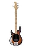 Sterling by Music Man 4 String Bass Guitar, Left, Vintage Sunburst (RAY4LH-VSBS-M1)