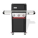 Weber Spirit EP-325 Liquid Propane Gas Grill for Outdoor Cooking and BBQ, 3 Boost Burners, Black