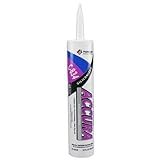 Tower Sealants |Accura Siliconized Acrylic Latex Caulk 10.0 fl oz - Clear