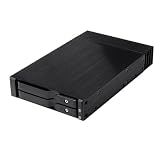 Kingwin Trayless Aluminum Mobile Rack with Keylock for 2 x 2.5 SATA/SAS HDD/SSD – 6Gbps/12Gbps Data Transfer, Tool-Free Installation, Secure Keylock Design