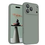 FireNova Magnetic for iPhone 17 Pro Case, Compatible with MagSafe, [Integrated Silicone Camera Control Button] [Camera Protection] Anti-Scratch Microfiber Lining Phone Case, 6.3", Calke Green