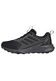 Adidas Mens Terrex Tracefinder 2 Trail Running, Black/Black/Grey, 9.5