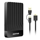 YOTUO Portable External Hard Drive Storage Expansion Mobile HDD USB 3.0 for PC, Mac, Desktop, Laptop, PS4, PS5, Xbox One X/S, Xbox 360, Xbox Series X/S, Office & Game (Black, 500GB)