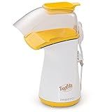 Presto 04820 Poplite Hot Air Popcorn Popper - Built-In Measuring Cup + Melts Butter, Easy to Clean, Built-In Cord Wrap, 18 Cups, Yellow