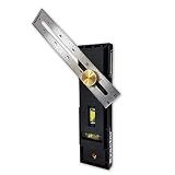 Milescraft 8406 Exactor - 9-in-1 Multi-Purpose, Measuring and Marking Tool for Woodworking and More