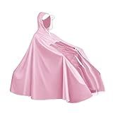 Alomejor Electric Battery Raincoat Long Full Body Reusable Rain Poncho for Single Occupant or Electric Battery Bikes (3XL Type)