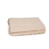 Pottery Special Linen Hessian Cotton Linen Tablecloth Pottery Clay Printing Texture Clay Sculpture Tool 59x39inch(1 pc)