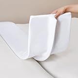 Selectico 12" Extra Wide Split King Gap Filler for Adjustable Bed, Bed Bridge Twin to King Converter with Washable Cover, Close The Gap (0-3"),White