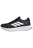 Adidas Women's Run Falcon 5 Wide, Black/White/Black, 8